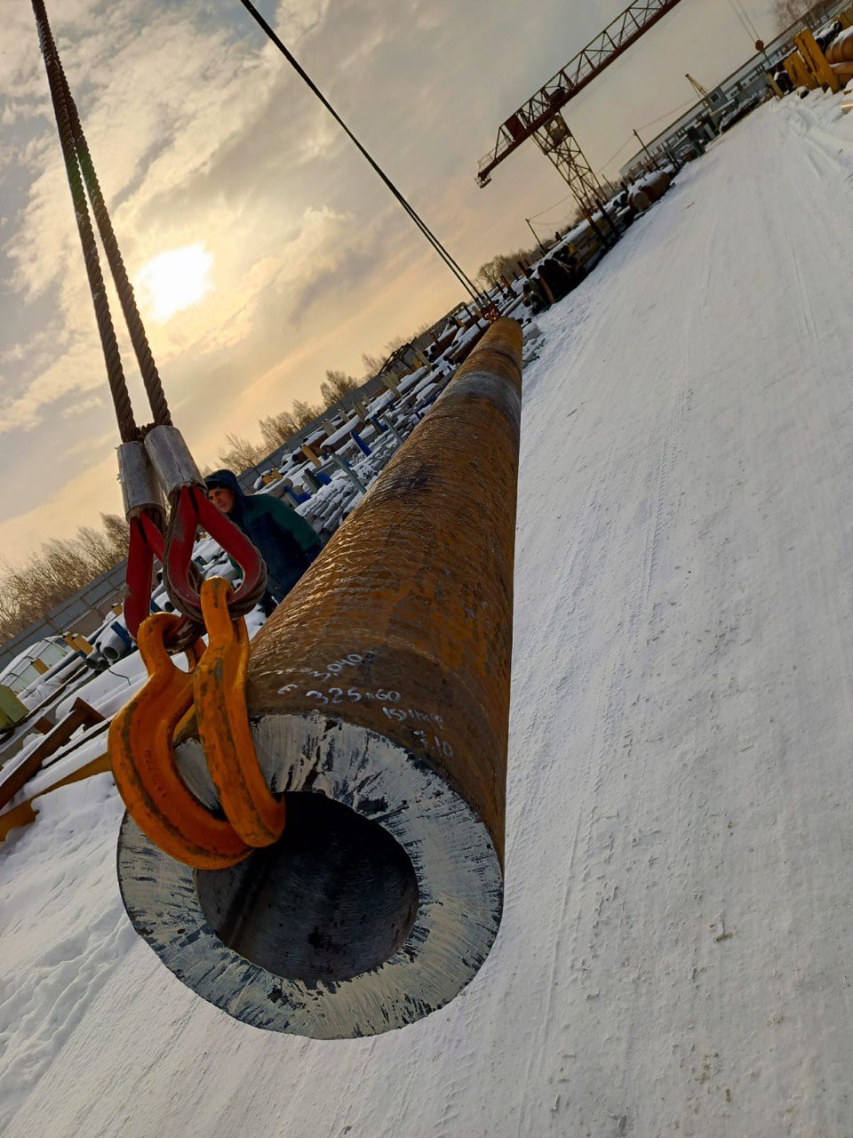 ⚡ Новое поступление трубы на склад: Труба 325*60 мм 15х1мф